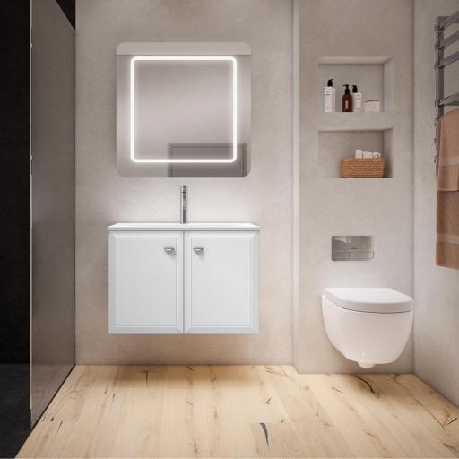 Mueble de baño Delta 2 puertas suspendido de Visobath [5]