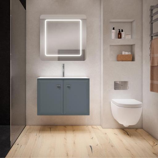 Mueble de baño Delta 2 puertas suspendido de Visobath [4]