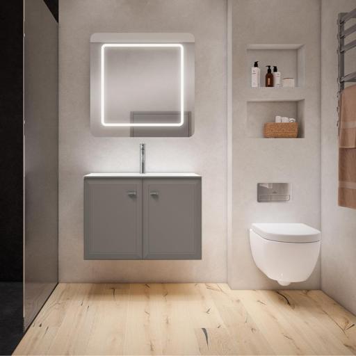 Mueble de baño Delta 2 puertas suspendido de Visobath [3]