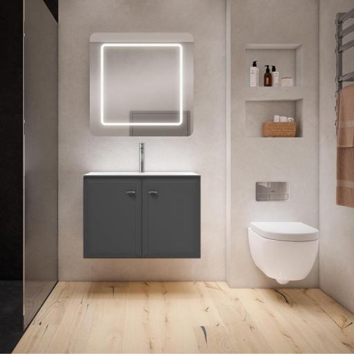 Mueble de baño Delta 2 puertas suspendido de Visobath [2]