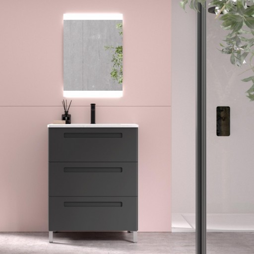 Mueble de baño Paris con patas 3 cajones promo de Avila Dos con diferentes opciones [2]