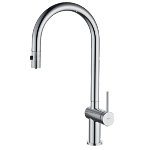 Grifo de cocina monomando extraíble Lazio cromado de Imex [0]