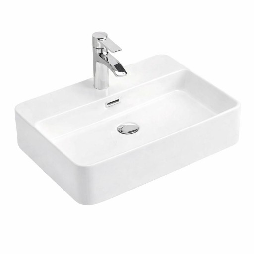 Lavabo sobre-encimera Cerámico Trust de Ordoñez