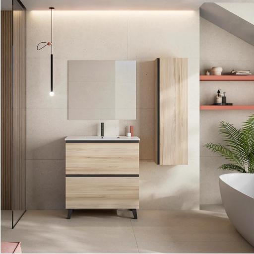 Mueble de baño Granada 2 cajones con patas de Visobath [0]