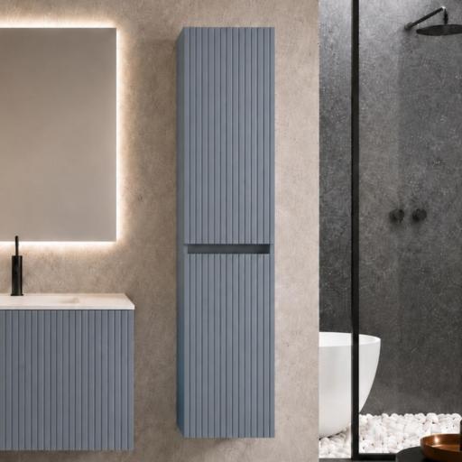 Columna de baño Bari Duo 2 puertas suspendido de Visobath [1]
