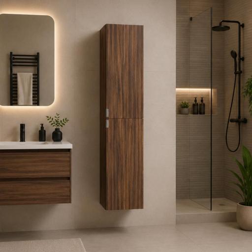 Columna de baño Kira suspendida 30cm de Salgar