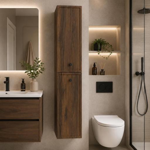 Columna de baño Runa suspendida 30cm de Salgar [1]