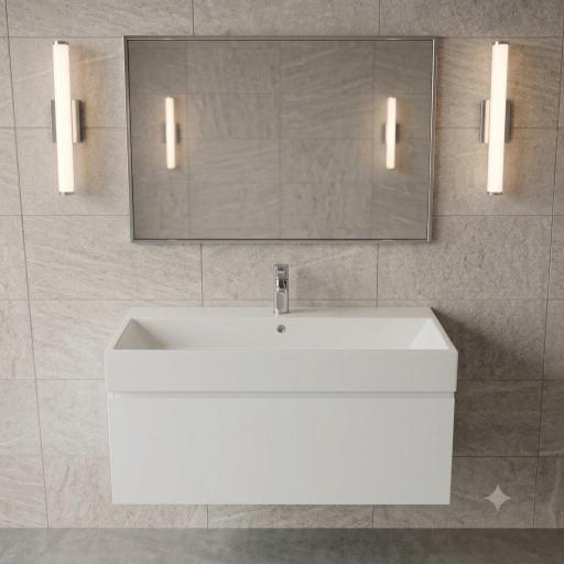 Mueble de baño Elena 1 cajon con lavabo One de Avila Dos [0]