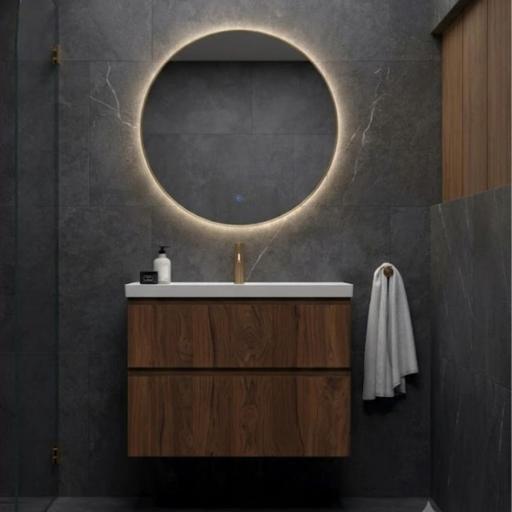 Mueble de baño Elena 2 cajones suspendido con lavabo Three de Avila Dos [3]