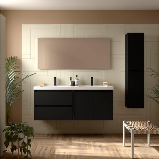 Mueble de baño Noja suspendido 2 cajones y 2 puertas 140 cm de Salgar [2]