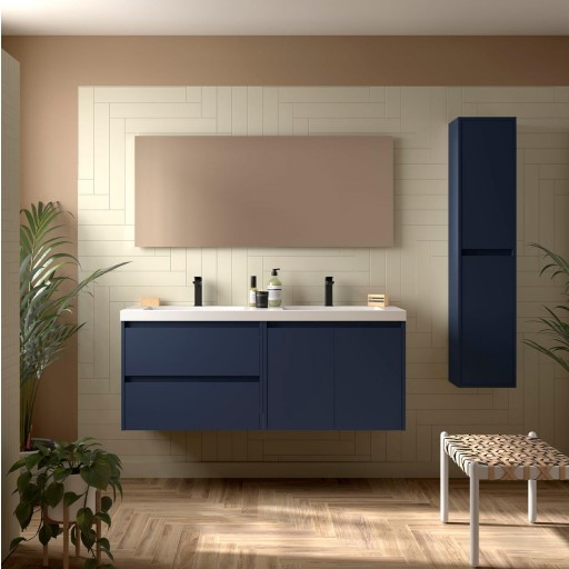 Mueble de baño Noja suspendido 2 cajones y 2 puertas 140 cm de Salgar [3]