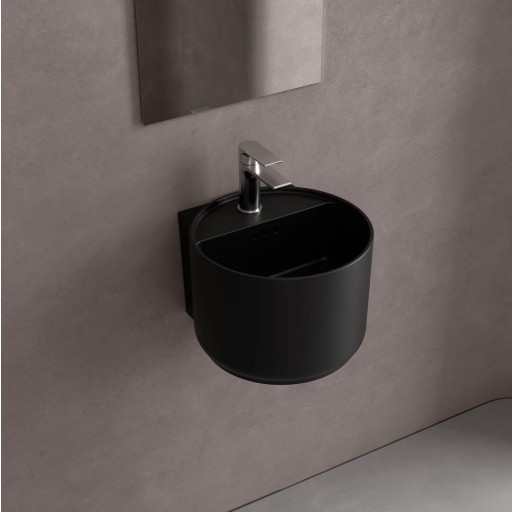 Lavabo de porcelana Monolith Mini suspendido de Salgar [1]