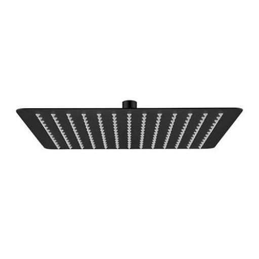 Conjunto de ducha + distribuidor León de Aquassent en negro [1]