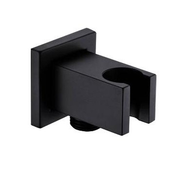 Conjunto de ducha + distribuidor León de Aquassent en negro [4]