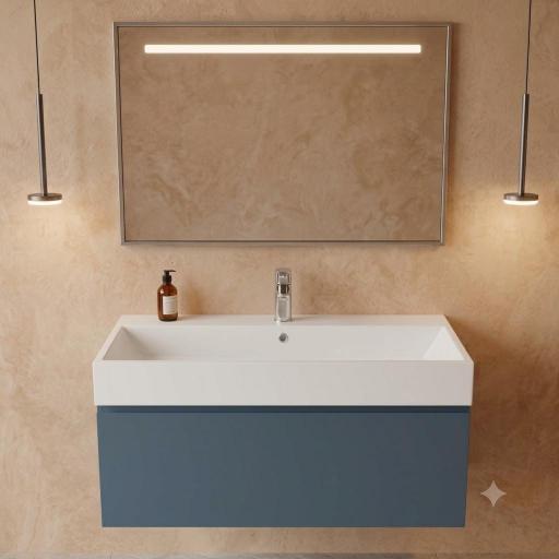 Mueble de baño Elena 1 cajon con lavabo One de Avila Dos [1]