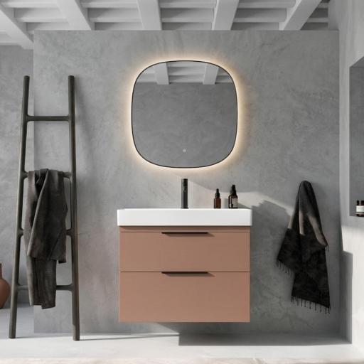 Mueble de baño Elena 2 cajones suspendido con lavabo One de Avila Dos [1]