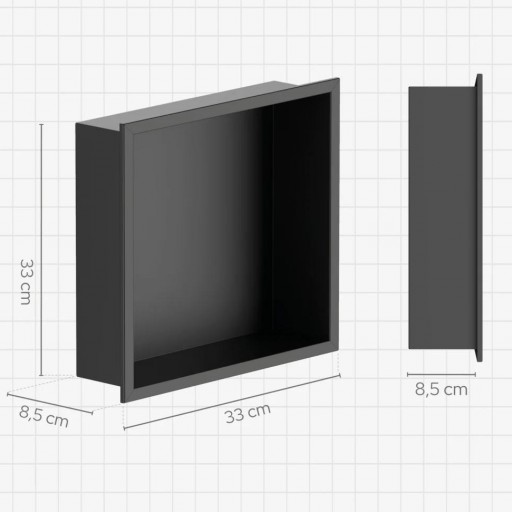 Hornacina 300 x 300 mm S-Cube de Sonia en diferentes acabados [2]