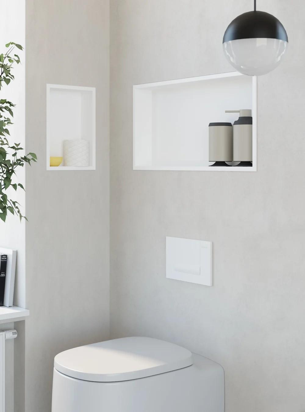 Hornacina de pared 300 x 600 mm S-Cube de Sonia en diferentes acabados