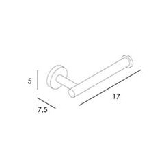 Portarrollos sin tapa Neo de Manillons Torrent con diferentes acabados [2]
