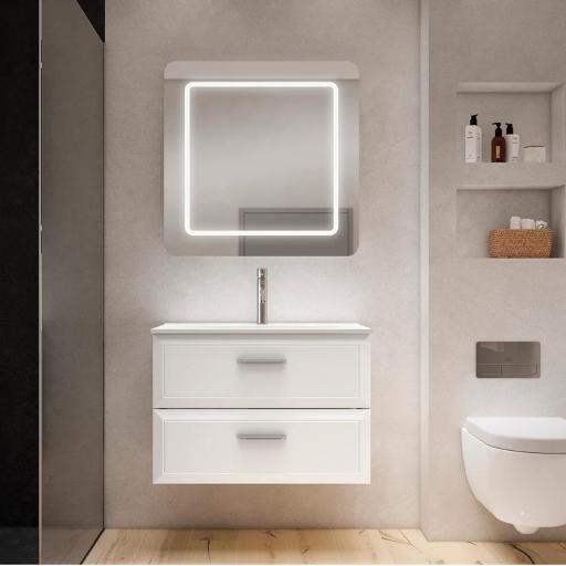 Mueble de baño Delta 2 cajones suspendido de Visobath [1]