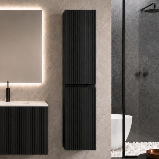 Columna de baño Bari Duo 2 puertas suspendido de Visobath [2]