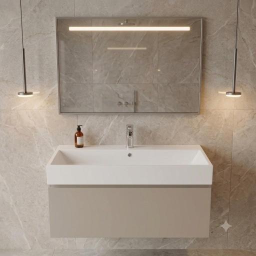 Mueble de baño Elena 1 cajon con lavabo One de Avila Dos [2]