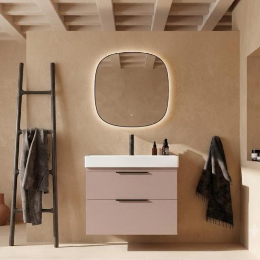 Mueble de baño Elena 2 cajones suspendido con lavabo One de Avila Dos [2]