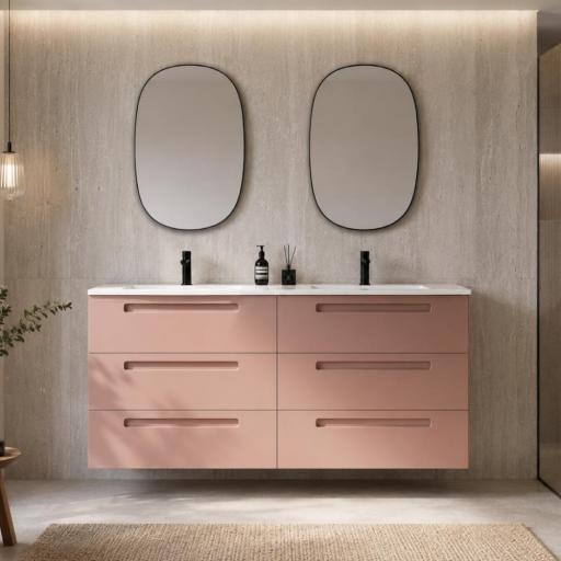 Mueble de baño encastrado Paris 3 o 6 cajones suspendido de Avila Dos [3]