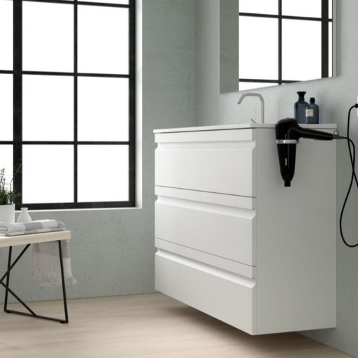 Mueble de baño Natalia 3 cajones con patas promo de Avila Dos con diferentes opciones [3]