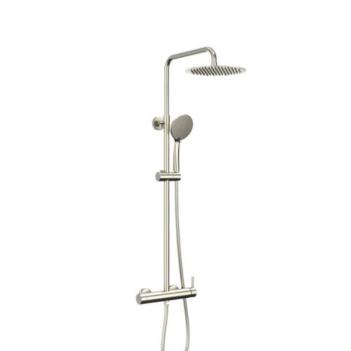 Columna de ducha monomando Inverter redondo cromo de Gme [0]