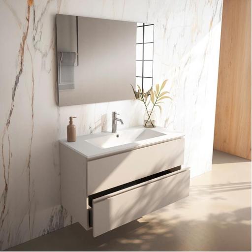 Mueble de baño Granada 2 cajones suspendido de Visobath [3]