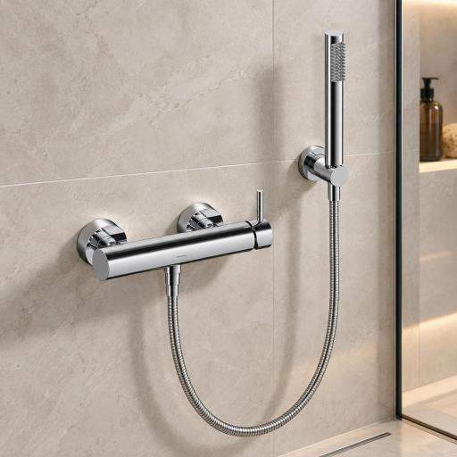 Grifo monomando exterior para ducha Loop de Sanycces [0]