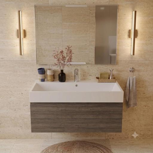 Mueble de baño Elena 1 cajon con lavabo One de Avila Dos [4]