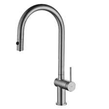 Grifo de cocina monomando con osmosis Lazio níquel cepillado de Imex