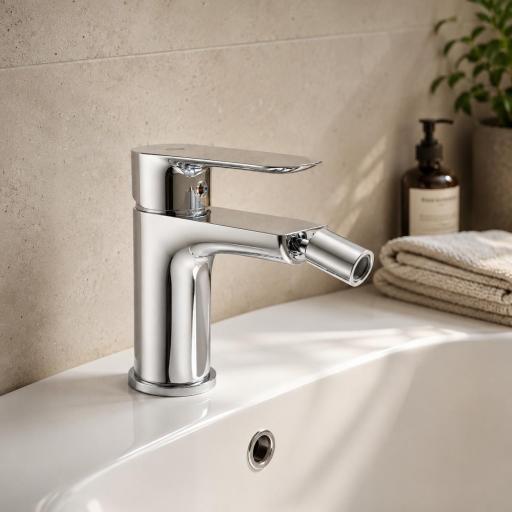 Grifo bidet monomando Cassio de Gme con diferentes acabados