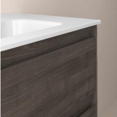 Mueble de baño Alfa Compact suspendido 120 cm 2 cajones con 2 puertas doble seno promocion de Royo [2]