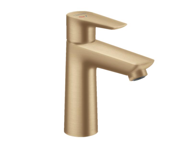 Grifo lavabo monomando Talis E bronce cepillado de Hansgrohe