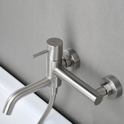 Grifo de baño monomando Monza níquel cepillado de Imex [2]