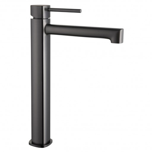 Grifo de bidet monomando Toscana black gun metal de Imex