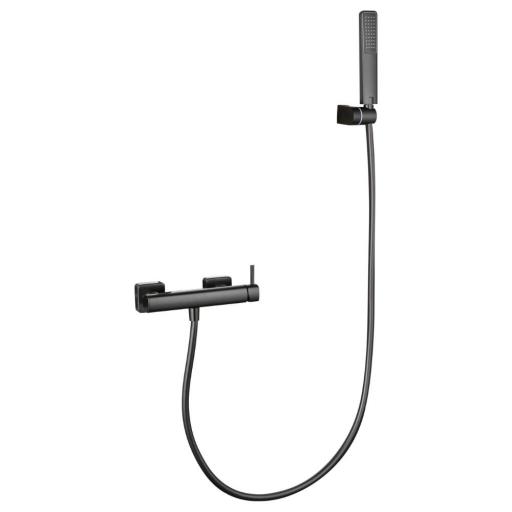 Grifo de ducha monomando Toscana black gun metal de Imex [0]