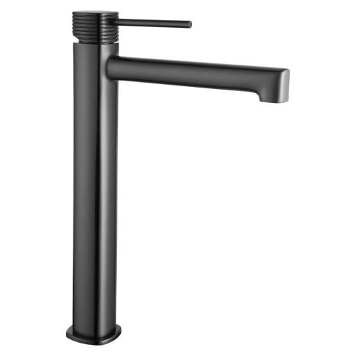 Grifo de lavabo alto monomando Firenze black gun metal de Imex [0]