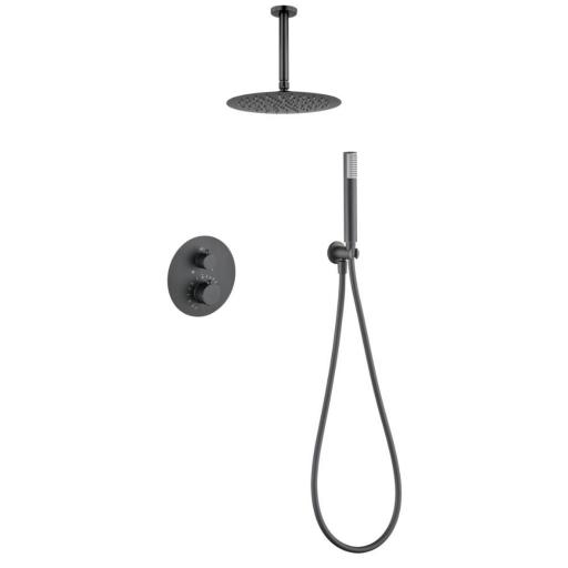 Conjunto de ducha empotrado termostático Palau de Imex [1]