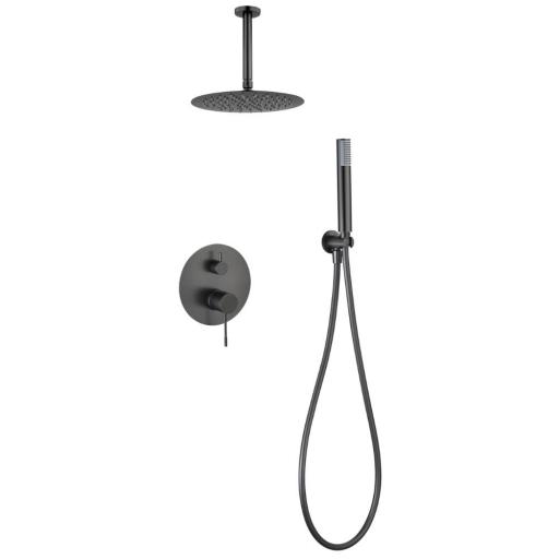 Conjunto de ducha empotrado monomando Piamonte de Imex [1]