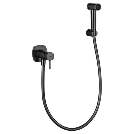 Grifo de bidé empotrado monomando Toscana black gun metal de Imex [0]