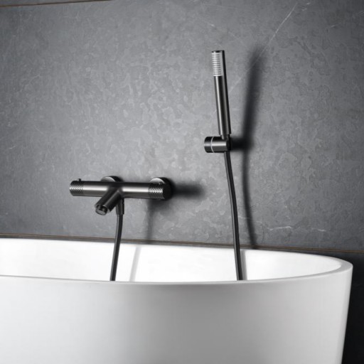 Grifo baño-ducha termostático Génova gun metal de Imex [0]