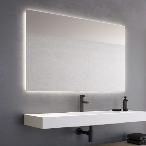 Espejo de baño Blaze rectangular retroiluminado con luz led promo de Royo [3]