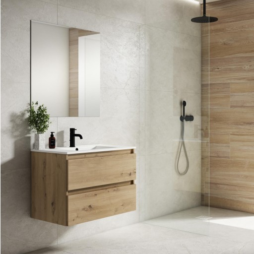 Mueble de baño Box suspendido 2 cajones 120 cm de Visobath [1]