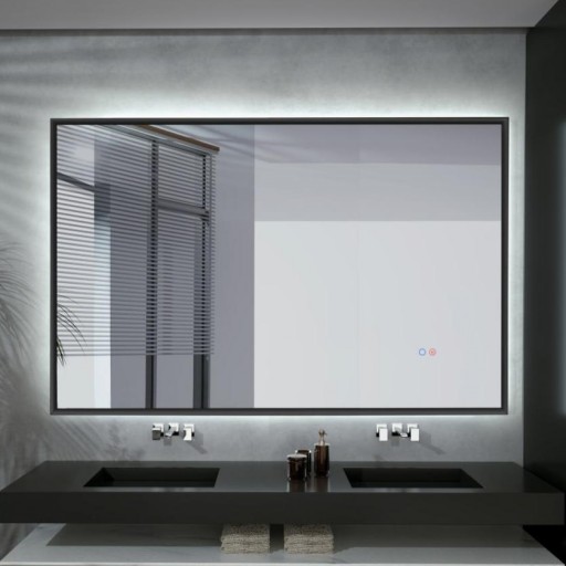 Espejo de baño California retroiluminado rectangular de Ledimex