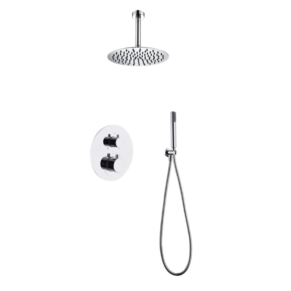 Grifo de ducha empotrado termostático TIVOLI cromo de IMEX