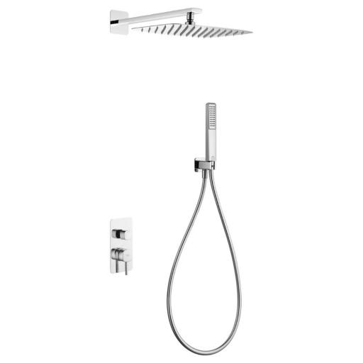 Conjunto monomando empotrado Toscana cromo de Imex [0]